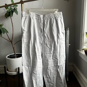 DKNY Women's White Joggers